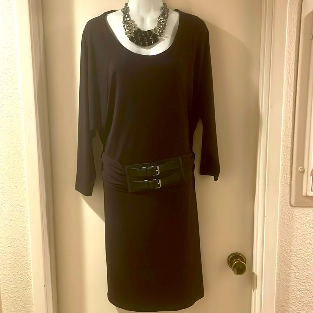 Michael Kors dark dark purple dress